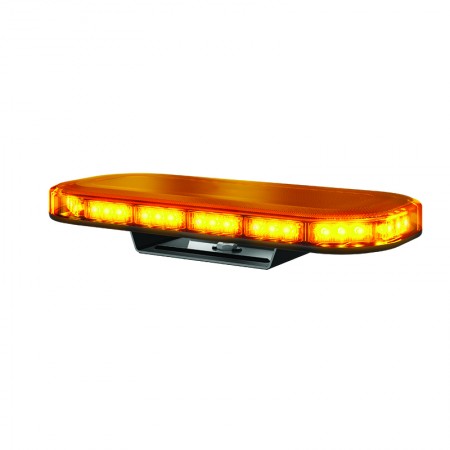 Mini R65 LED Lightbar - Single Bolt Mount - Amber Lens